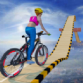 疯狂自行车特技赛3D手游app logo
