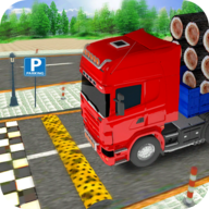 卡车停车场3D货运卡车手游app logo