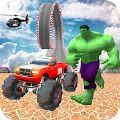 超级英雄怪物卡车比赛手游app logo