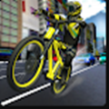 疯狂的交通自行车骑士3D手游app logo