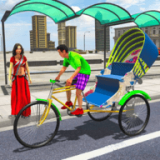 自行车人力车驾驶手游app logo