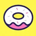 甜甜圈化妆手机软件app logo