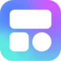 colorful widget灵动岛手机软件app logo