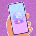 可爱卡哇伊壁纸手机软件app logo