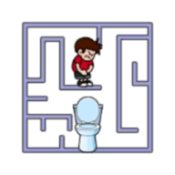逃离迷宫厕所冲刺手游app logo