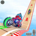 机器人摩托车特技手游app logo