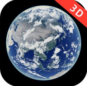 3D高清卫星地图手机软件app logo