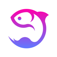 游戏鱼游戏盒子手机软件app logo