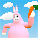 疯狂兔子人双人版联机手机版手游app logo