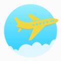 旅行动画地图手机软件app logo