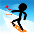 火柴人滑雪手游app logo
