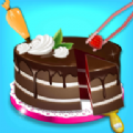女孩蛋糕烘焙店手游app logo