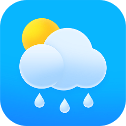 水滴天气预报app手机软件app logo