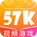 57k游戏手机软件app logo