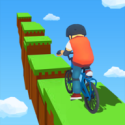 自行车跑酷挑战手游app logo