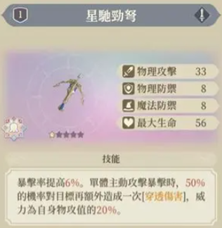 《铃兰之剑》ssr武器推荐